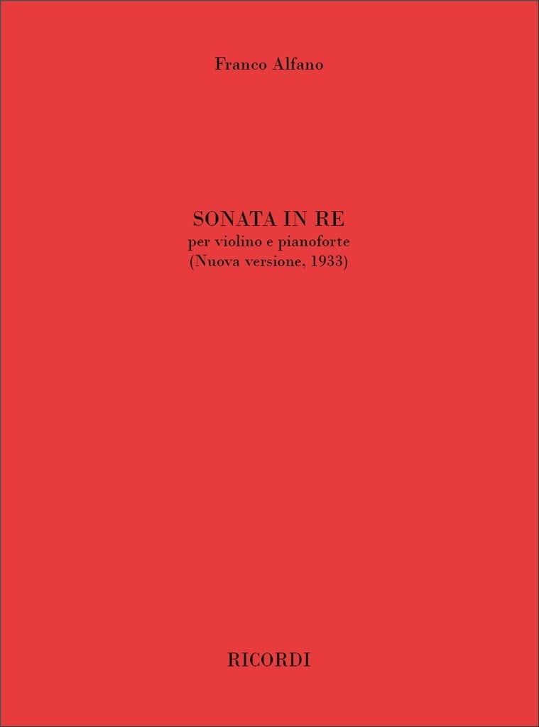 Sonata in Re